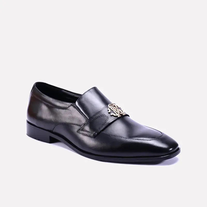 Occasion Sharp Italian Shade Vanguard Black Dress Loafers 0111290