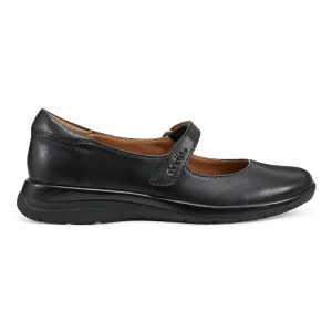 Comfortable Straps Tose Lug Sole Square Toe Casual Ballet Flats