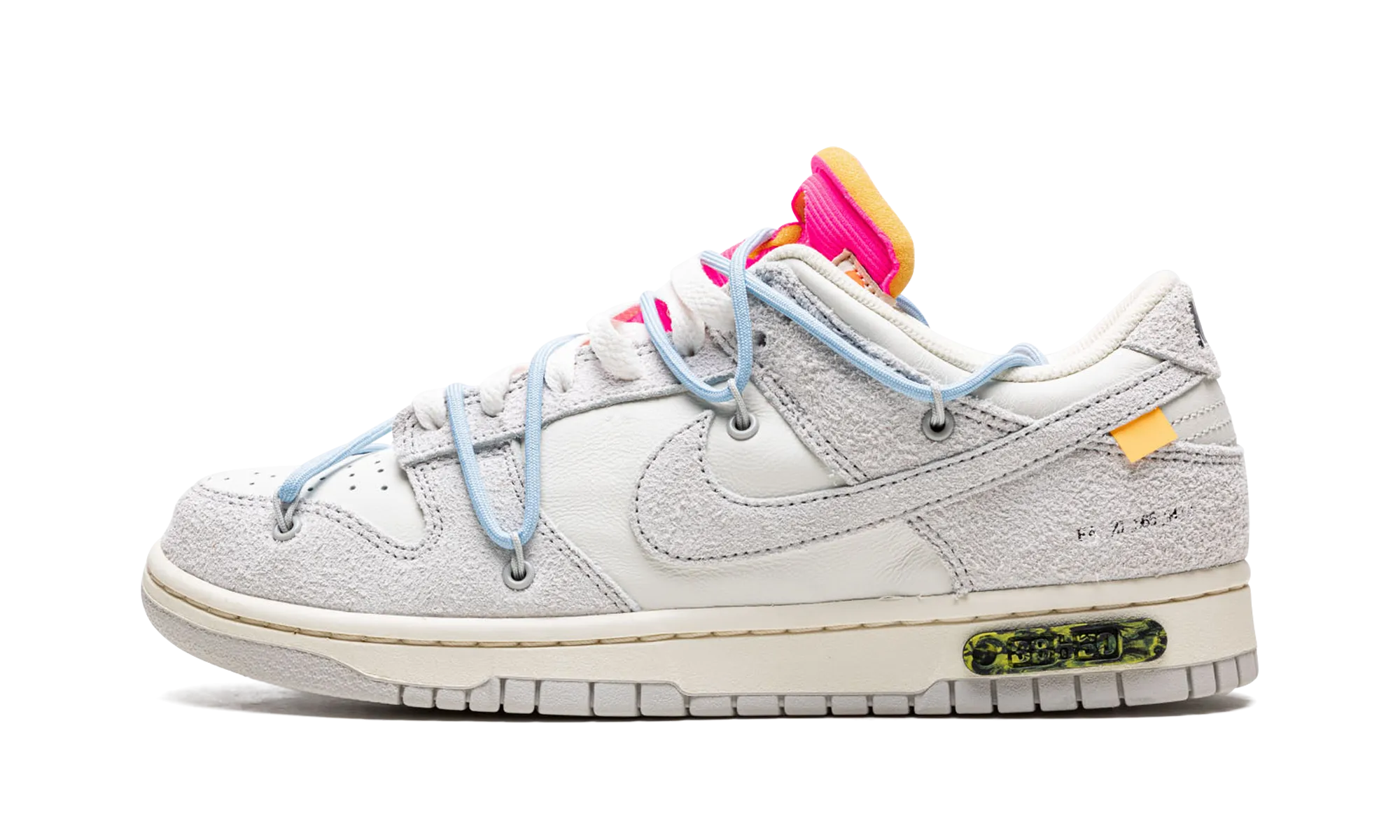 Minimal Detail Bend Hike Dunk Low "Off-White - Lot 38"