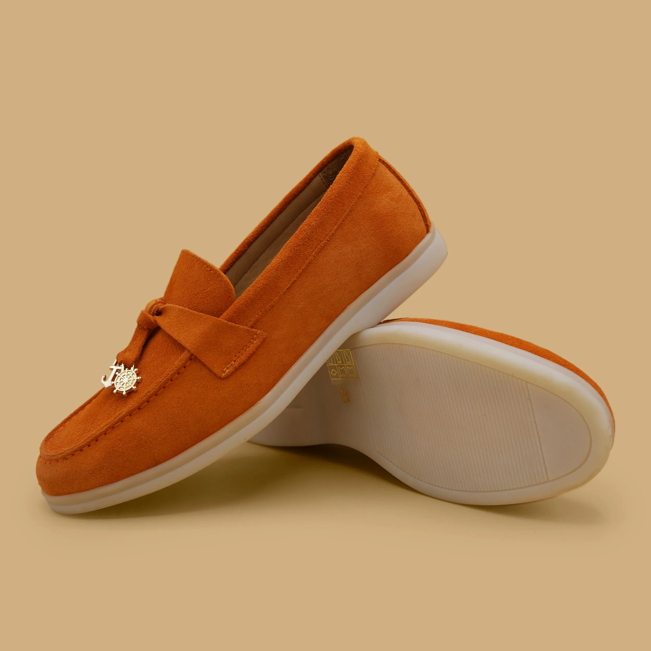 Breathable Build Comfortable Step Shoes 179 - Tangerine