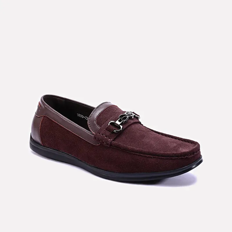 Monochrome Style Walking Gear Grand Brown Horsebit Loafers 0130921