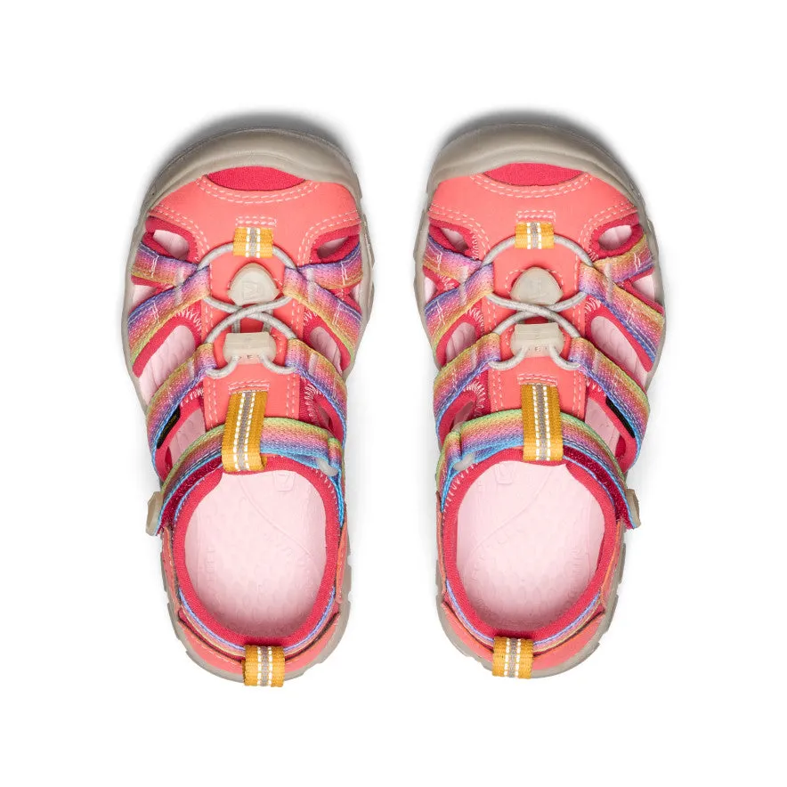 Big Kids' Seacamp II CNX  |  Rainbow Glow Trendy Beach Footwear wedge