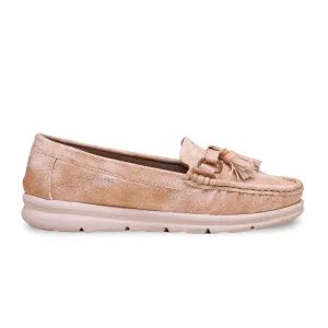 Soft outsole Tea Run Peach Moccasin WN4357