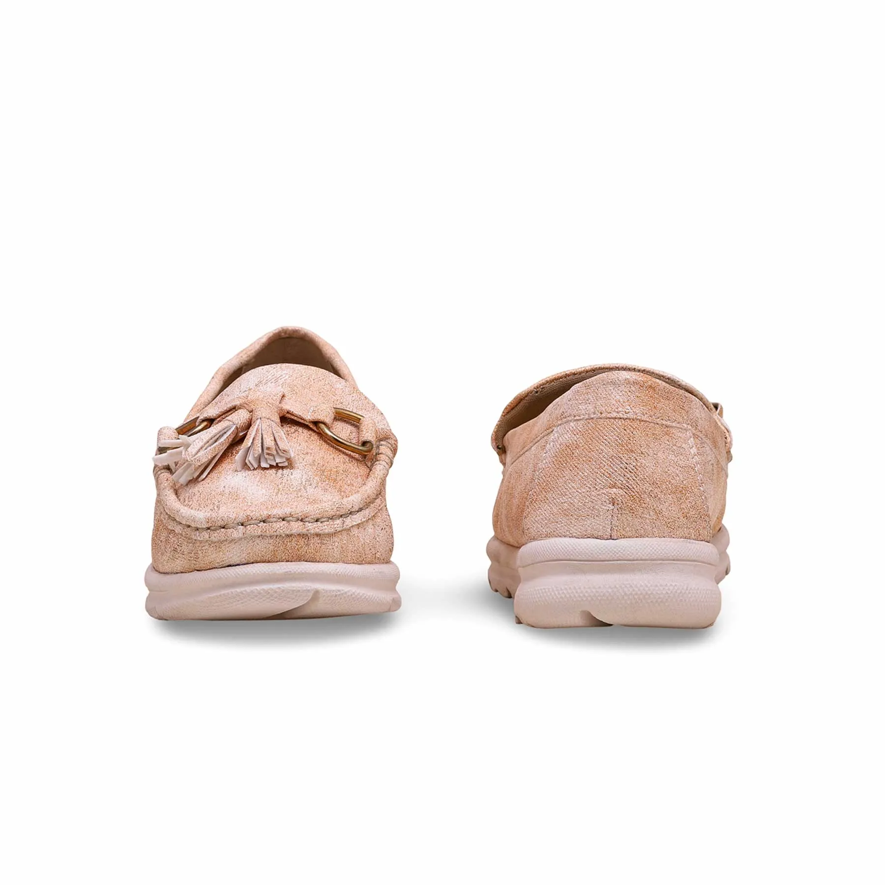 Peach Moccasin WN4357 Neutral Look Travel Routine