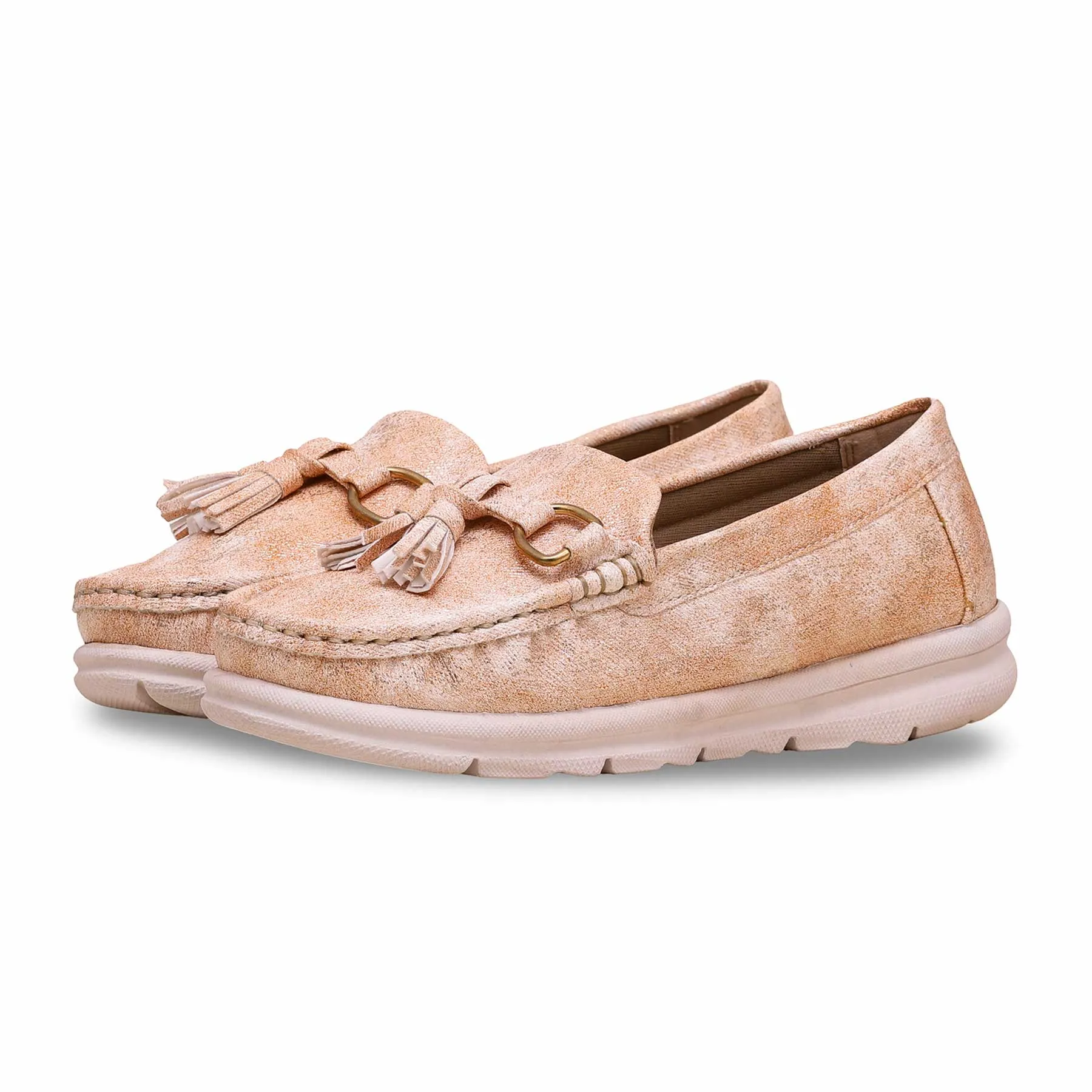 Peach Moccasin WN4357 Home Leisure