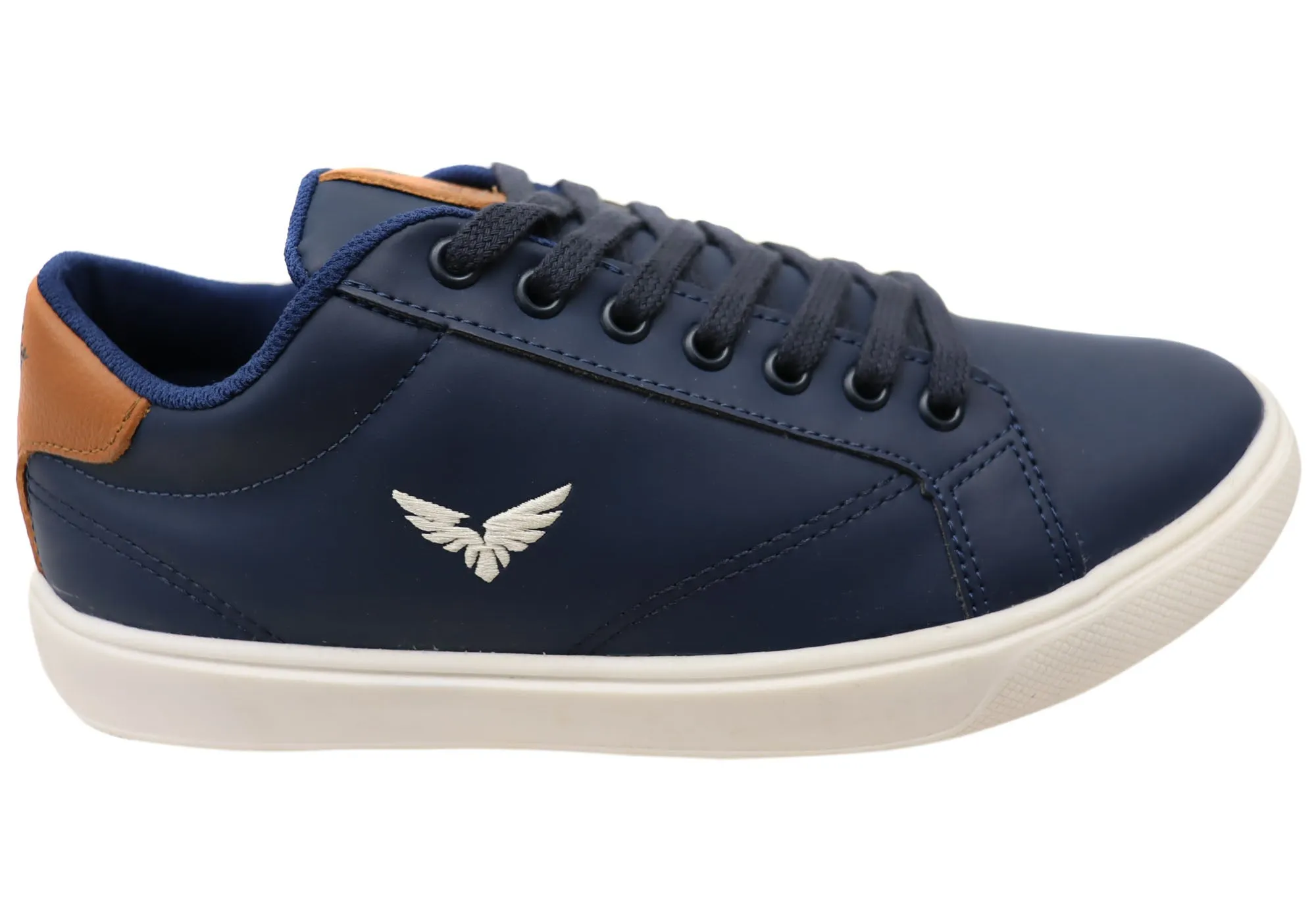 Eagle Fly Jackson Mens Comfortable Lace Up Casual Shoes Made In Brazil Mobility Ease Flexible Movement