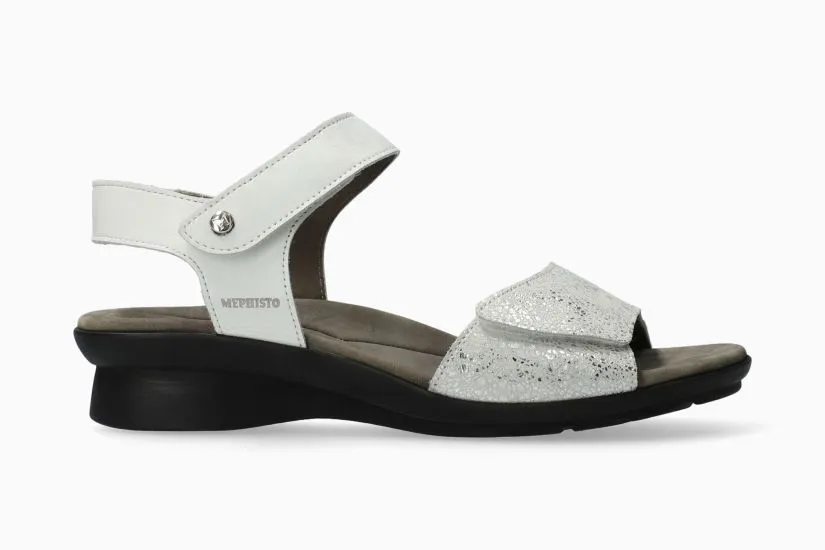 Breathable Indoor Fitness Pattie - White / Light Grey 7830 / 13368