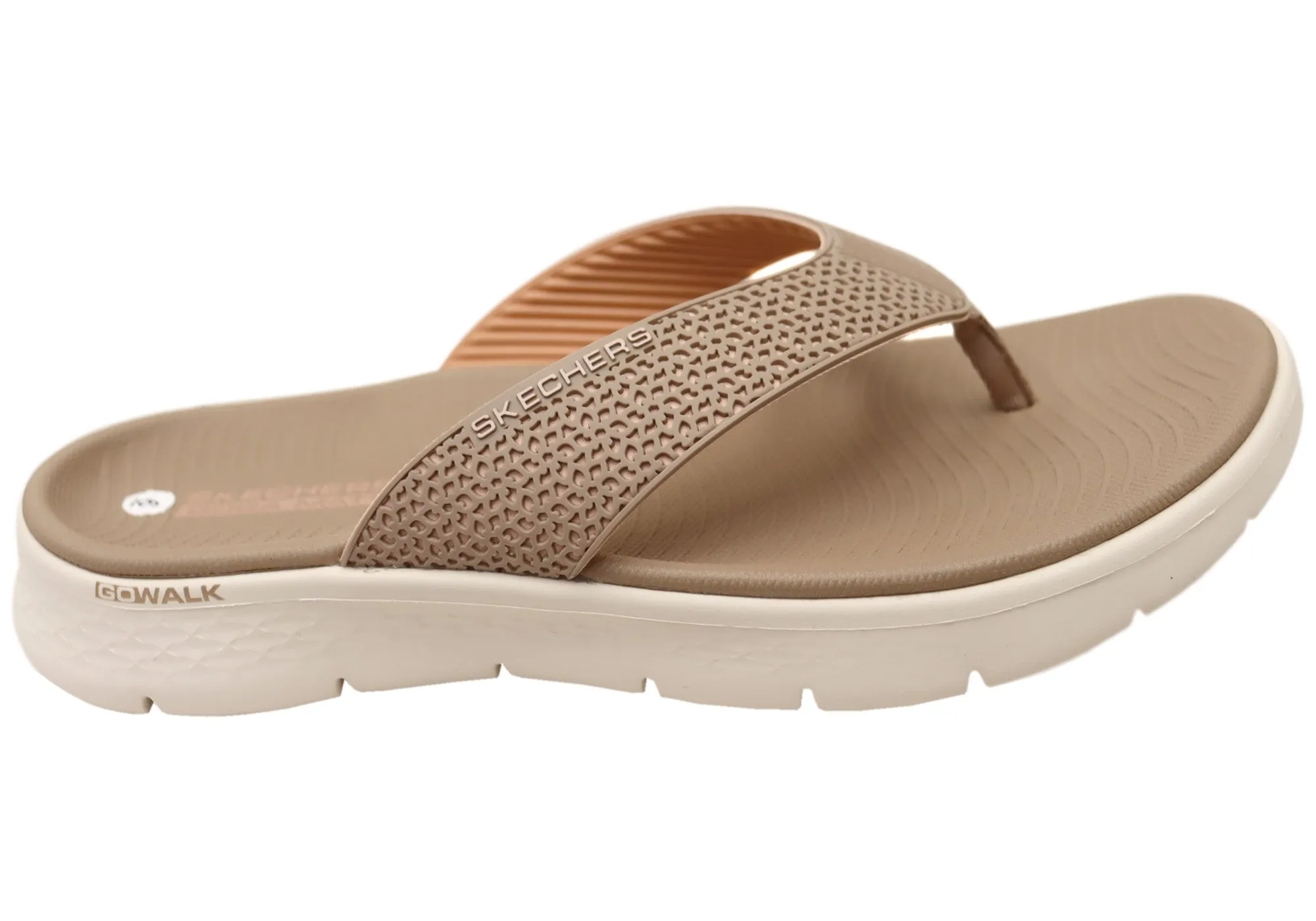 Skechers Womens GO WALK Flex Sandal Eve Comfortable Thongs Office Cool