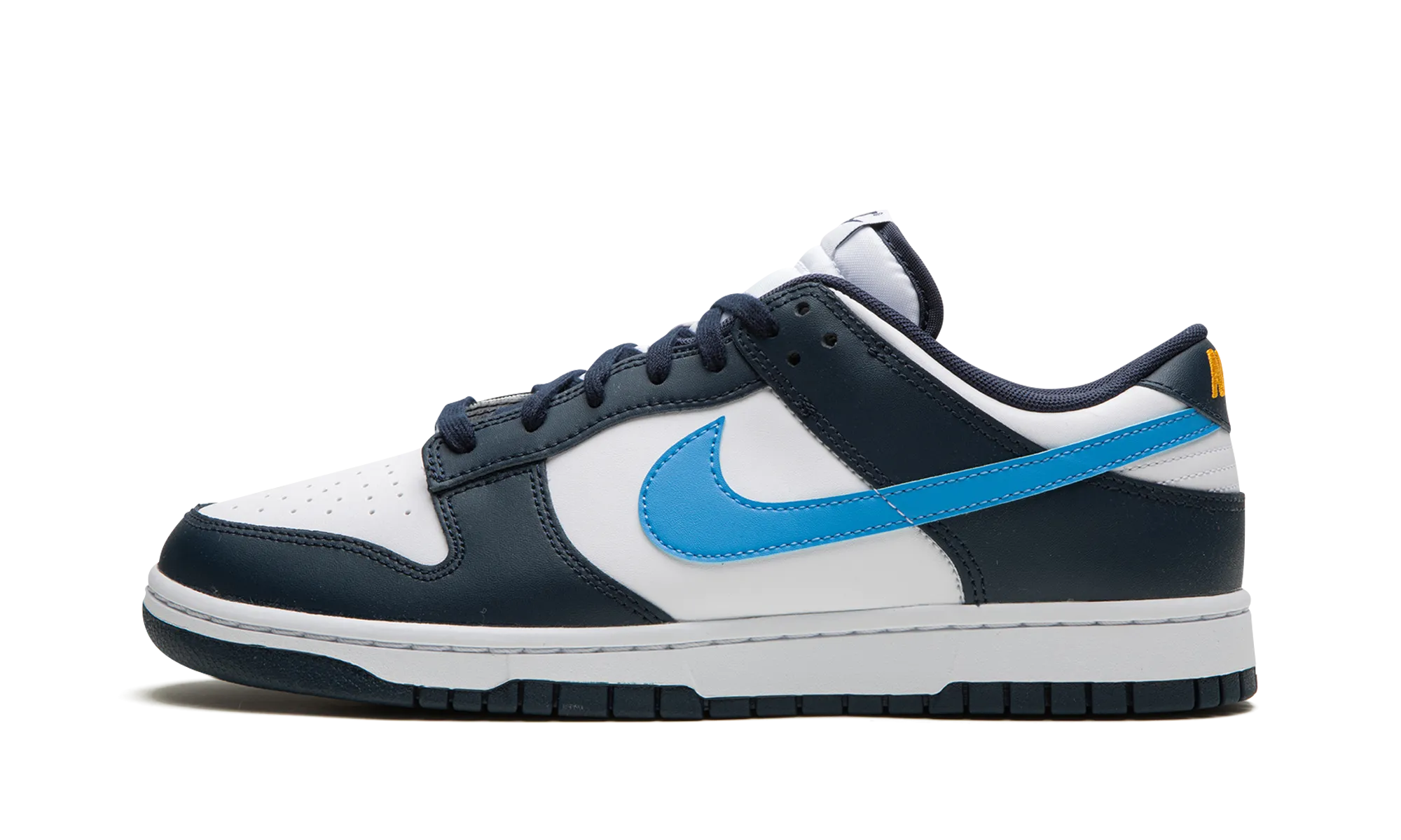 Dunk Low "Midnight Navy / University Blue" Closed Toe Textile Upper