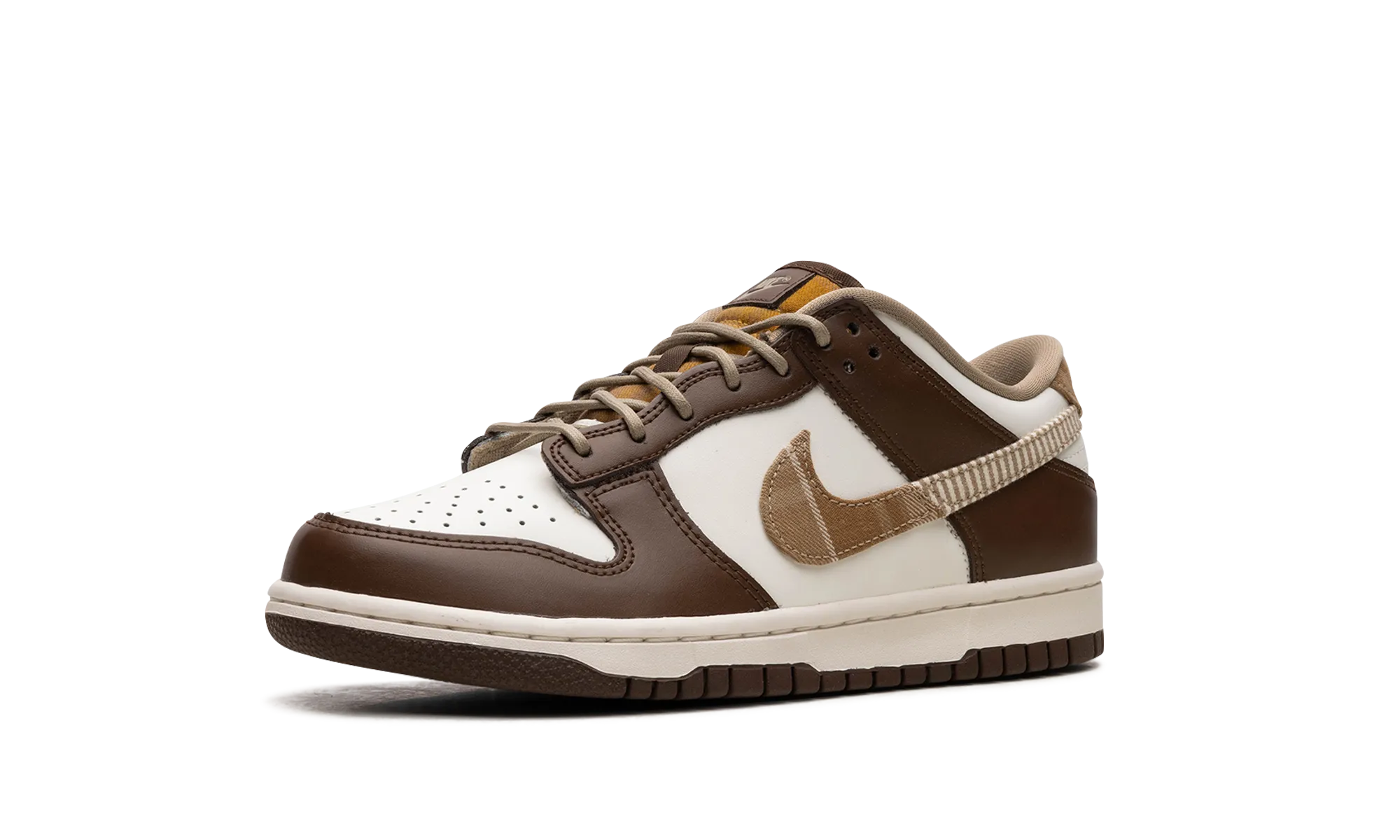 Dunk Low GS "Brown Plaid" Sole Grip