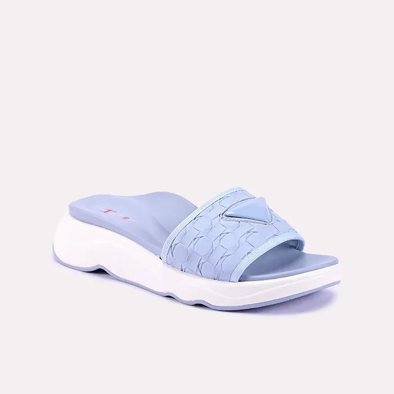 Zia Blue Comfy Slippers 0412687 Comfort Outsole
