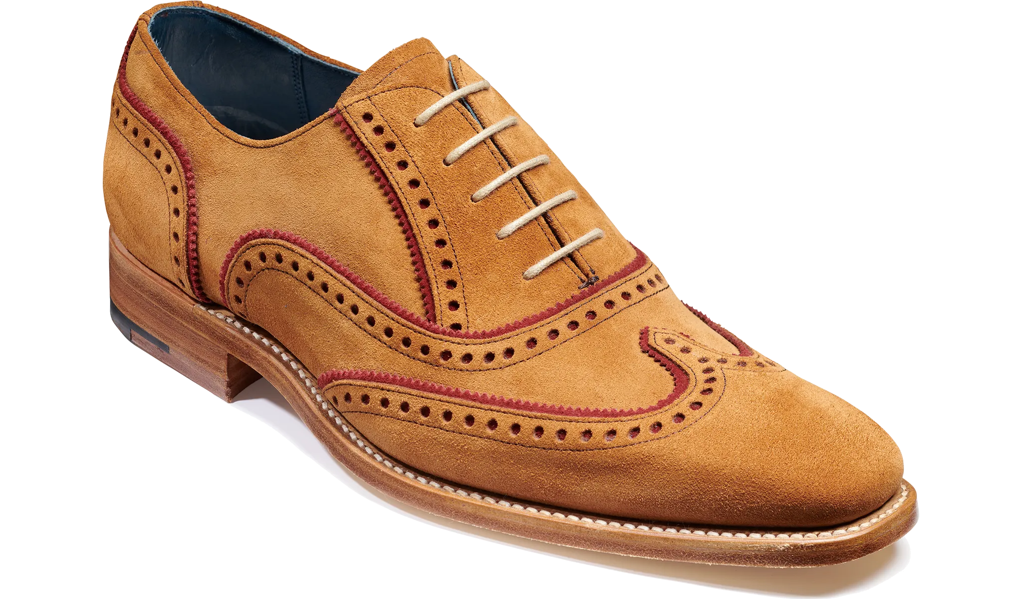 Spencer - Terra / Burgundy Suede Full Day Fit Summer Air