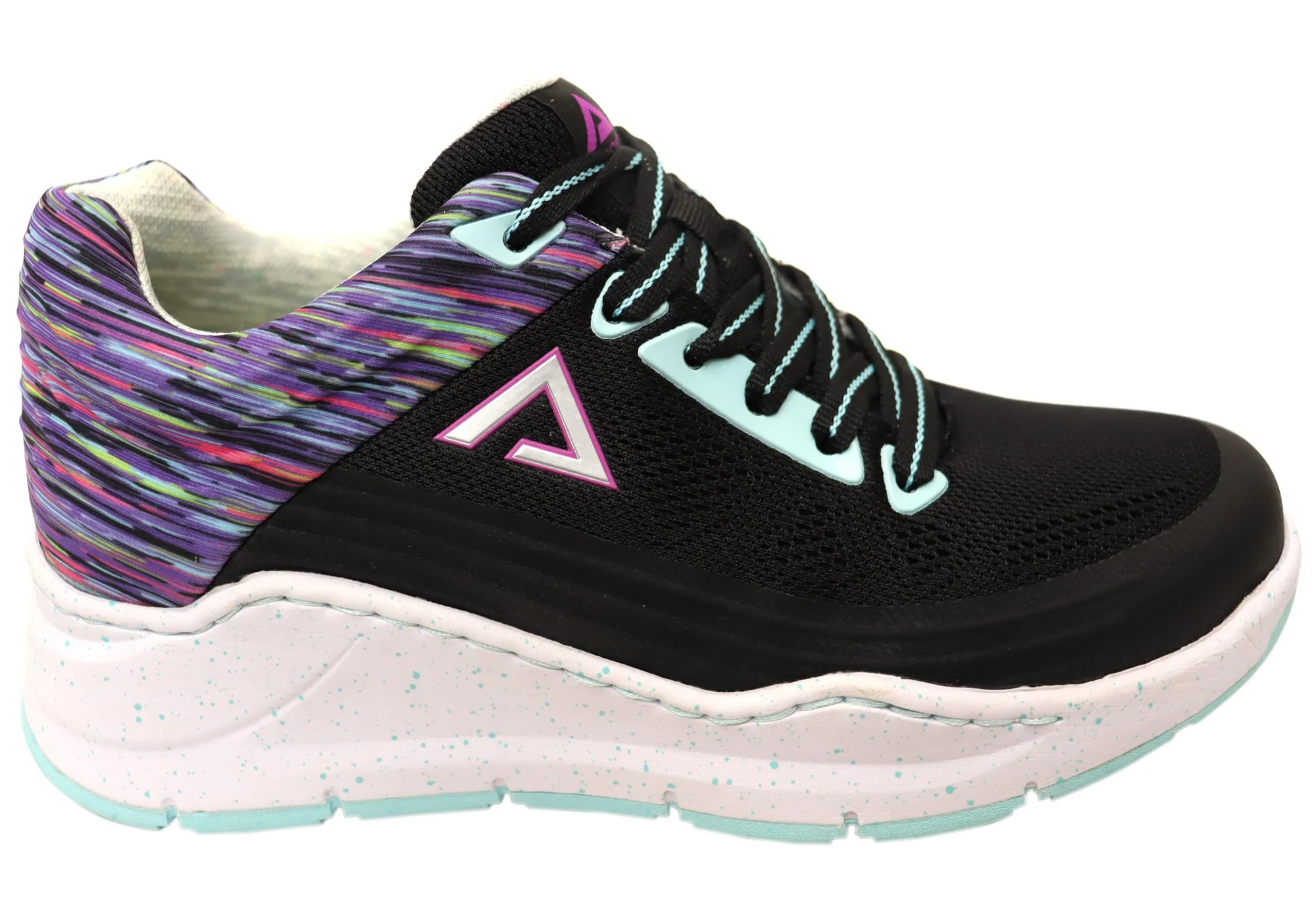 All Day Road Trip Align Lavoy Womens Supportive Wide Fit Arch Support Lace Up Shoes