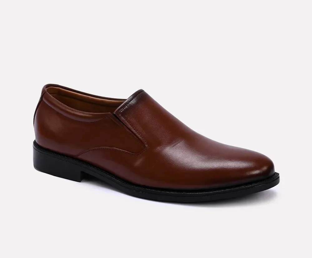 Simple Footwear Pure Comfort Brown Slip On Formal Shoes 0110910