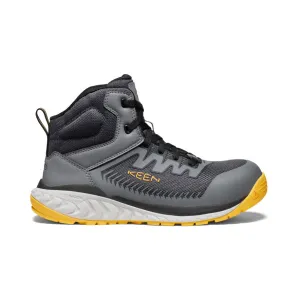 Men's Arvada Mid Work Sneaker (Carbon Toe)  |  Black/Keen Yellow Modern Comfort