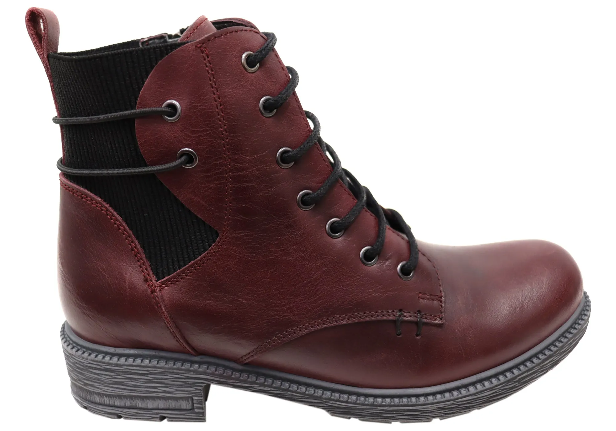 Urban Style Orizonte Jaquel Womens European Comfortable Leather Ankle Boots