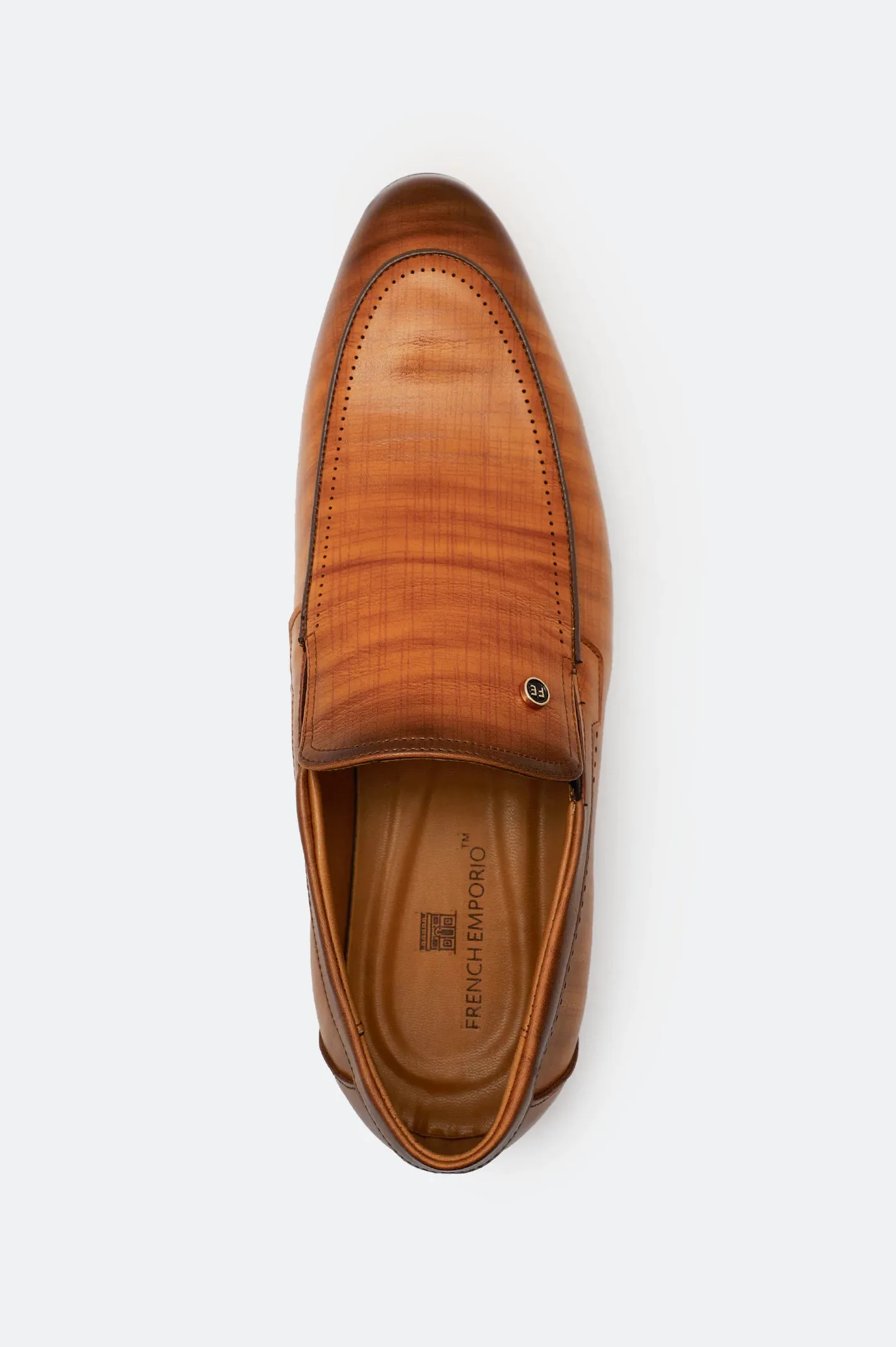 Brown Formal Moccassins Shoes Job Interview