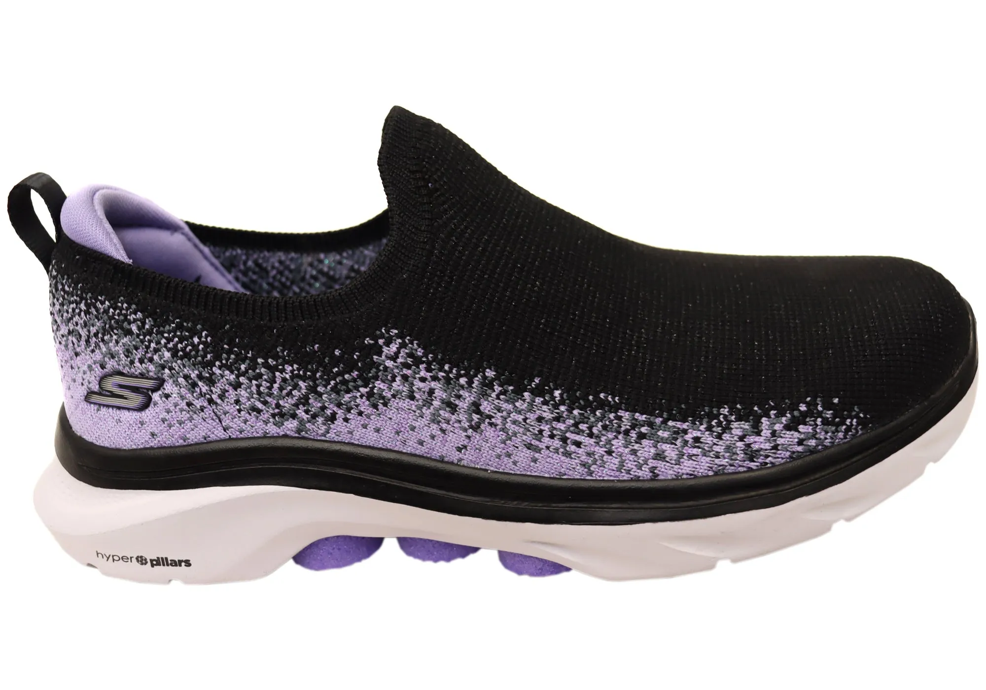 Skechers Womens GOwalk 7 Zaida Comfortable Slip On Shoes Comfort Walk Clean Step