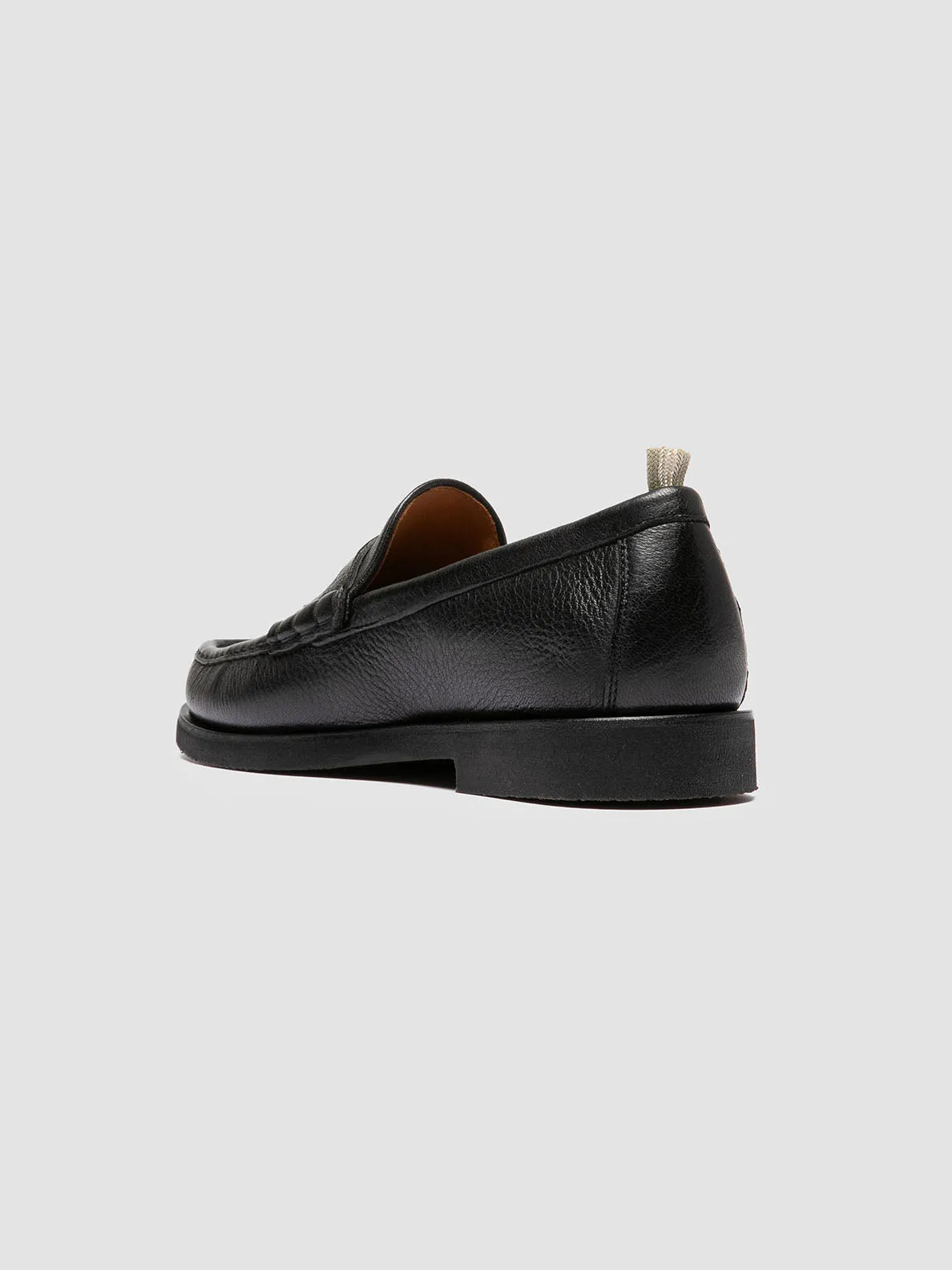 BALFRON FLEXI 001 - Black Leather Penny Loafers Foam Insole Wind Hike