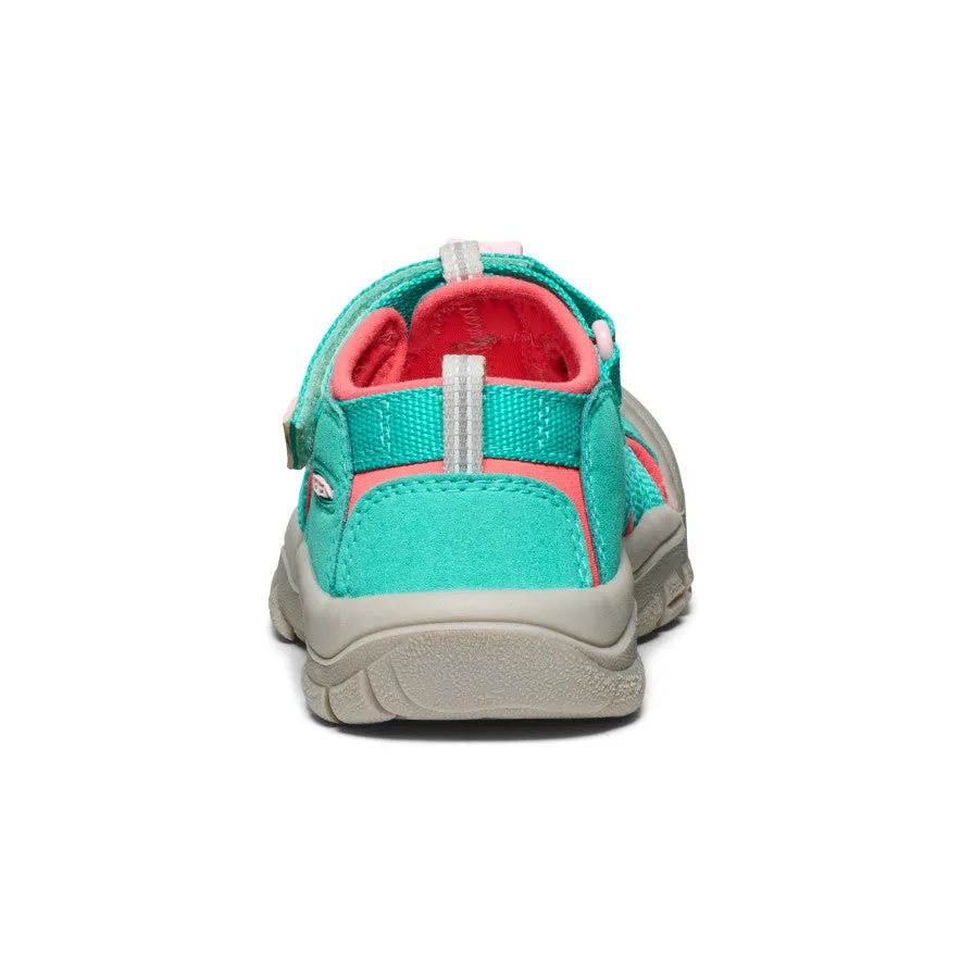 Everyday Shoes Little Kids' Newport H2  |  Bright Aqua/Giggle Pink