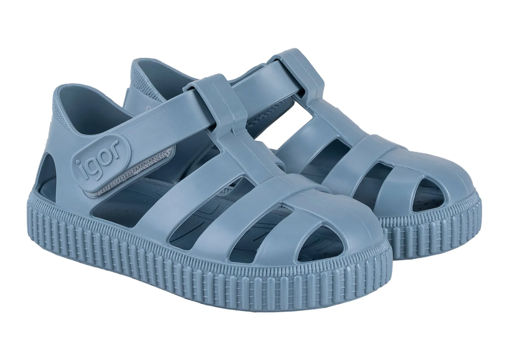 Snake Skin Classic Flip-flops Igor Boy's and Girl's Nico MC Sandal - Oceano