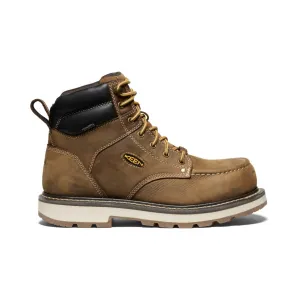 Comfort Lining Rainy Days Men's Cincinnati 6" Waterproof 90?? Heel Boot (Carbon Toe)  |  Belgian/Sandshell