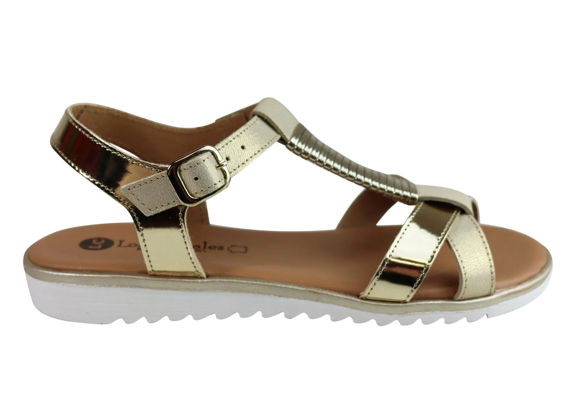 Lola Canales Gina Womens Comfortable Leather Sandals Made In Spain Comfortable Footwear For Outdoors