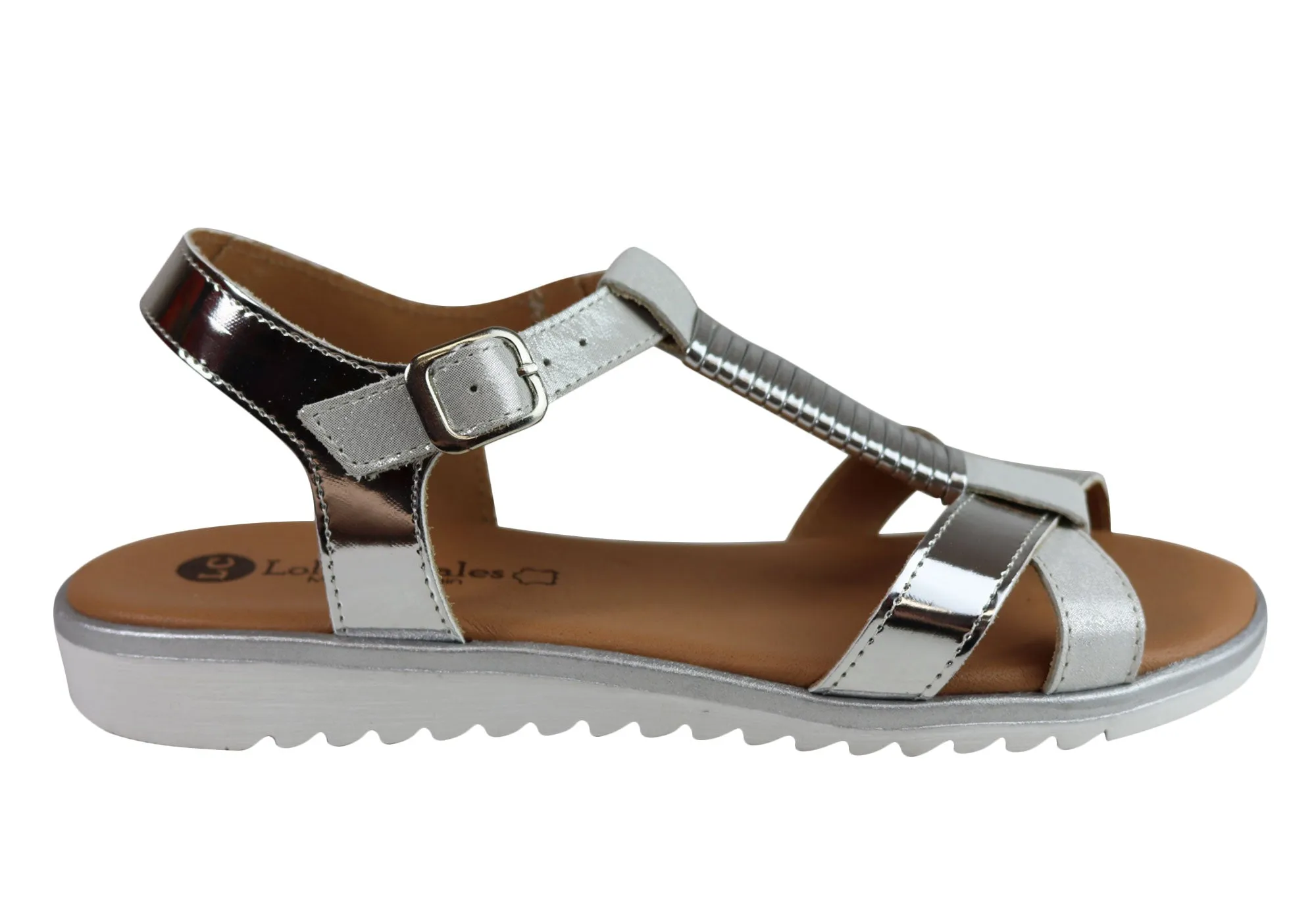 Lola Canales Gina Womens Comfortable Leather Sandals Made In Spain Casual Travel Shoes