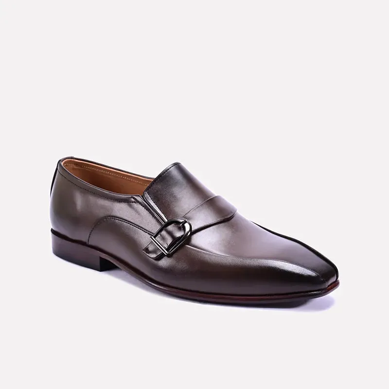 Thatcher Brown Strap Formal Shoes 0111147 Business Lounge Business Wear