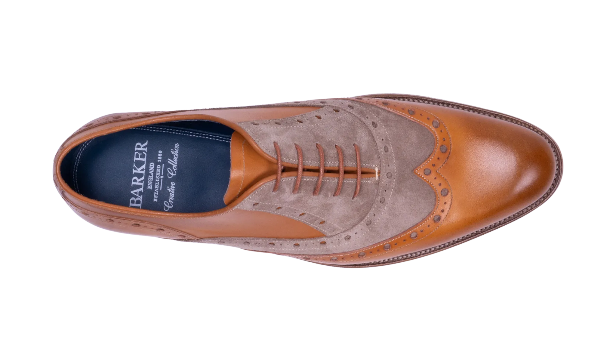 elegant tone Day Schedule Abingdon - Cedar Calf/Parchment Suede