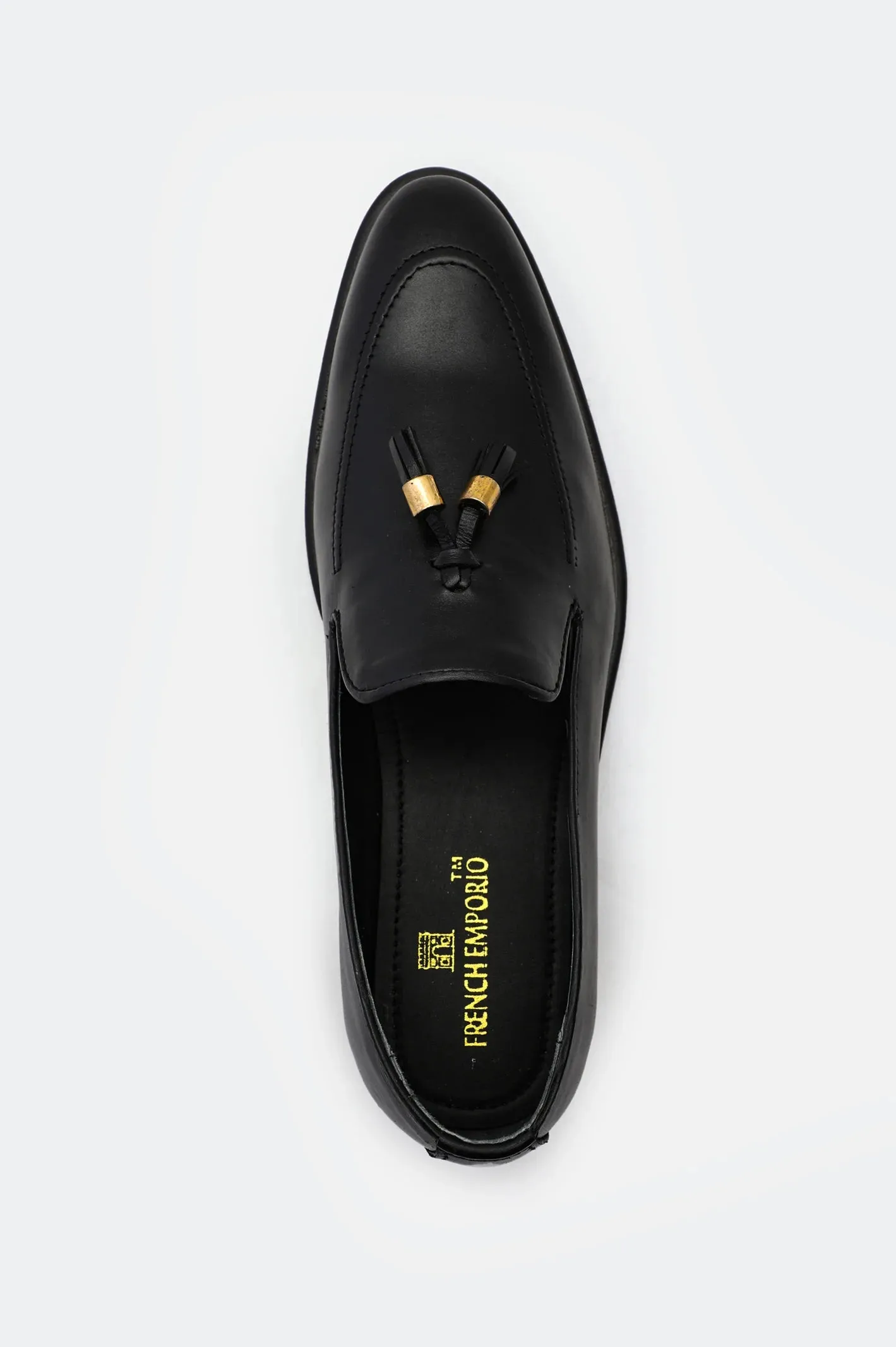 Black Formal Shoes For Men Elegant Look Stand Shade