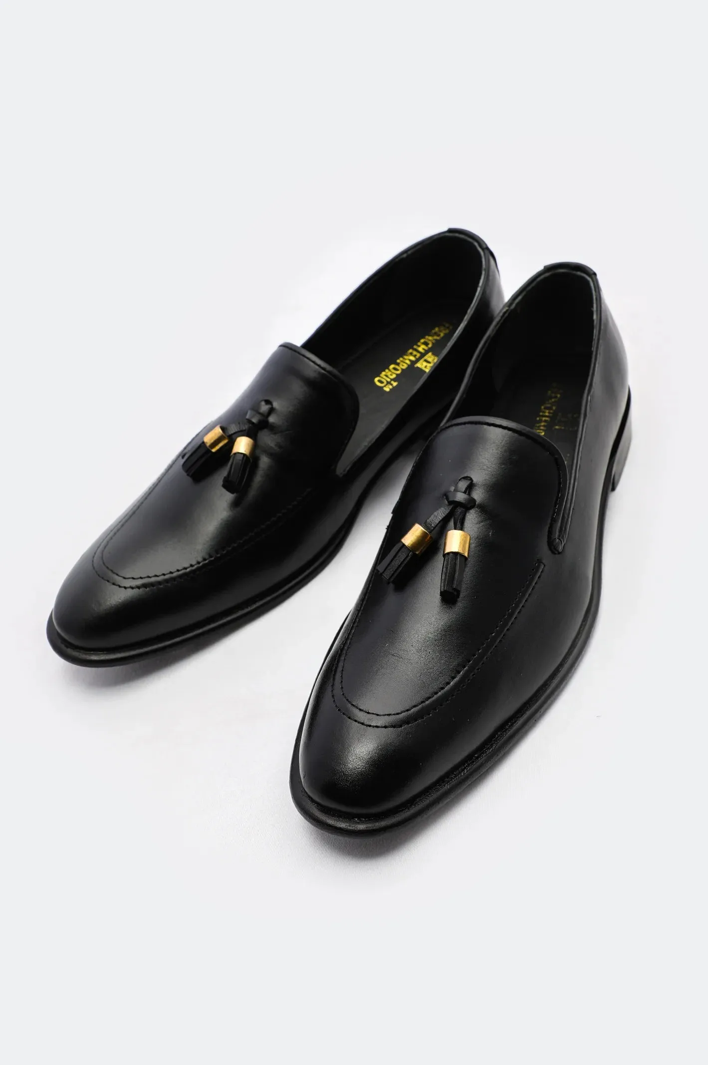 Indoor Comfort Shift Ready Black Formal Shoes For Men