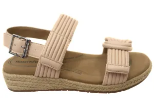 Fashionable Comfort Homyped Mimosa Womens Comfortable Wide Fit Leather Sandals