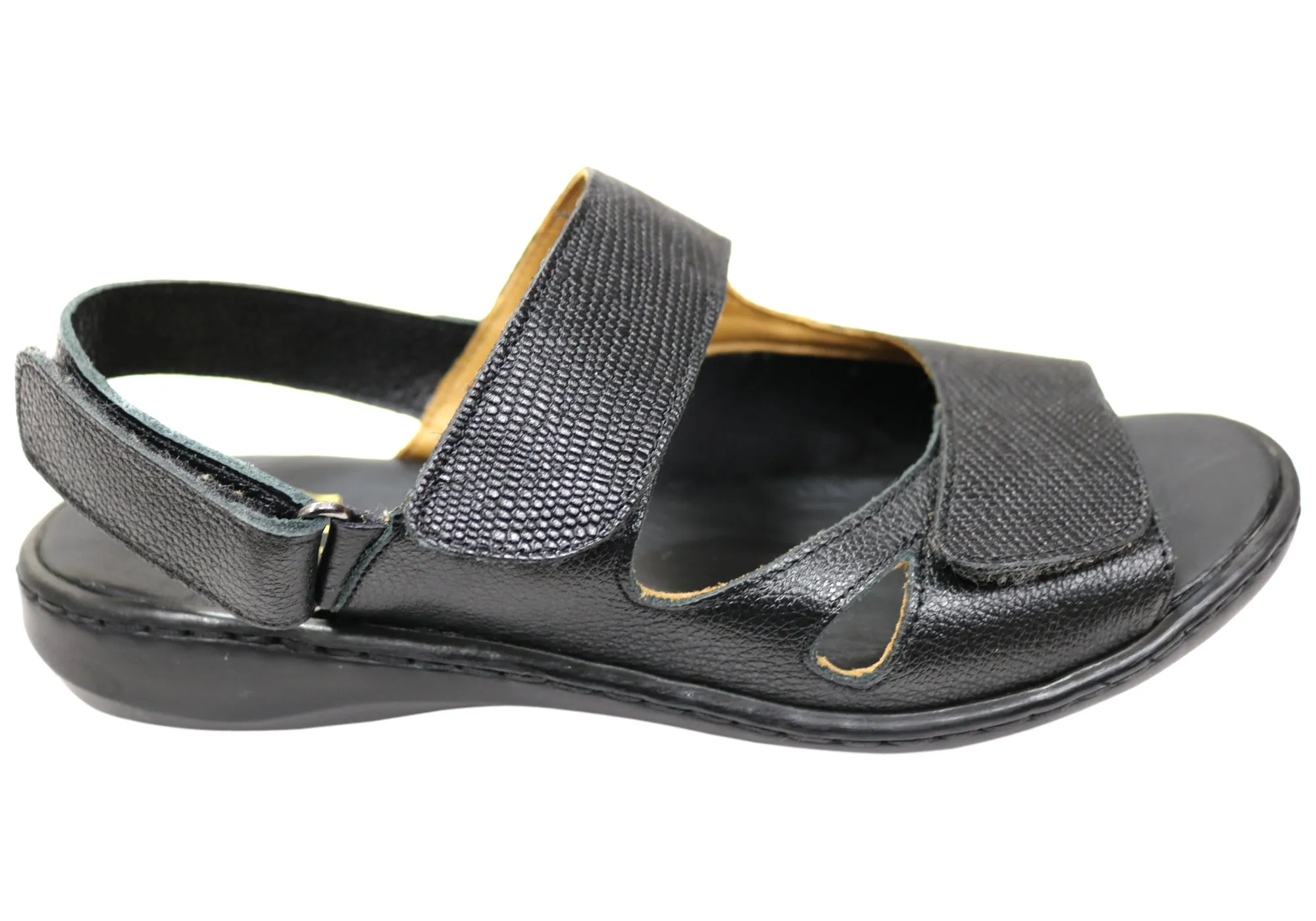 Nude Calm Quick Slip Opananken Eva Womens Comfortable Adjustable Leather Brazilian Sandals