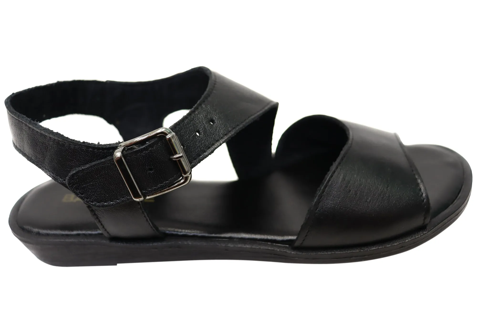 Espadrille Style Balatore Simonne Womens Comfortable Leather Sandals Made In Brazil