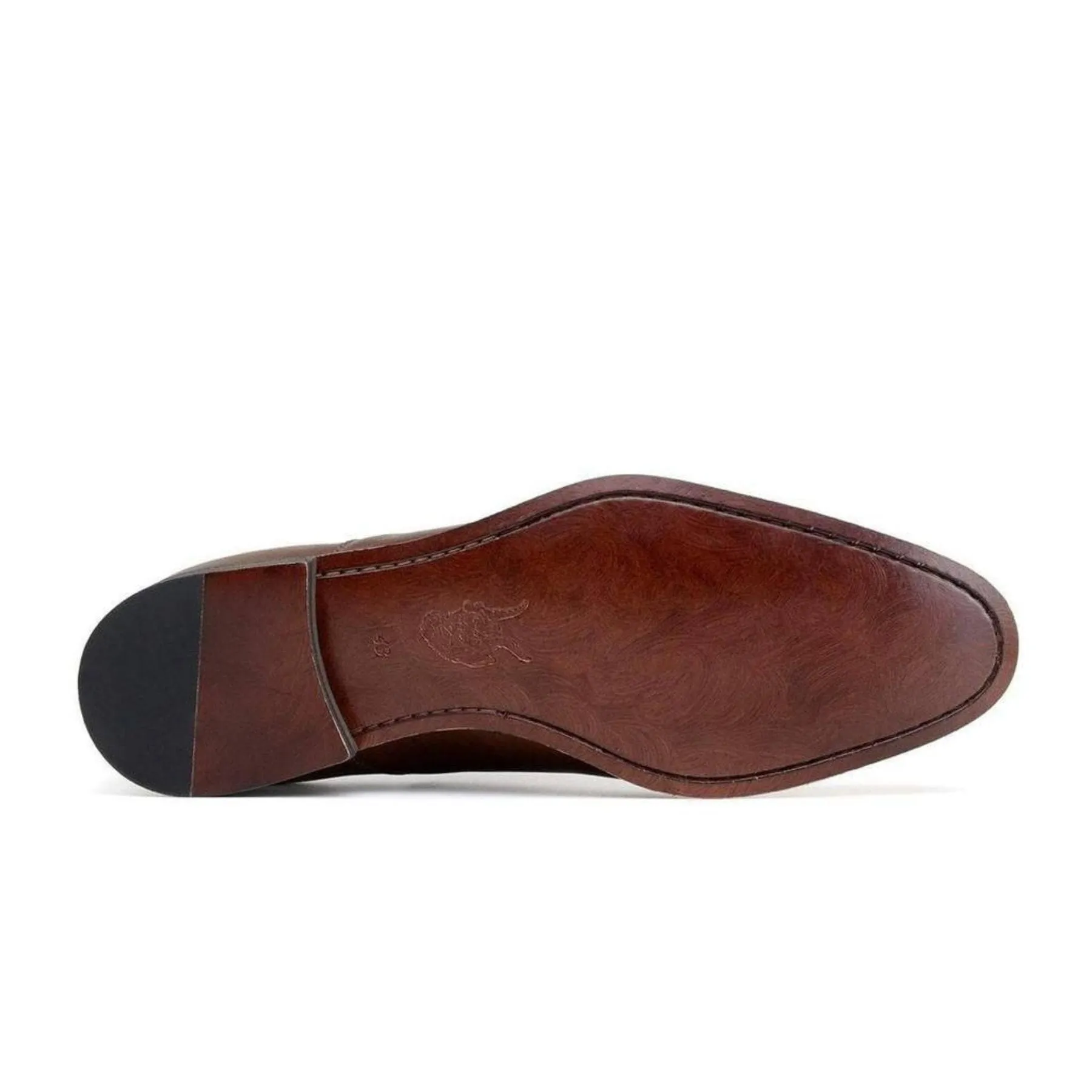 Comfort Walk 'Executive' classic oxford in high-quality vegan leather by Brave Gentleman - tan
