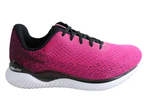 Actvitta Follow Womens Comfortable Cushioned Lace Up Active Shoes Lightweight Outsole