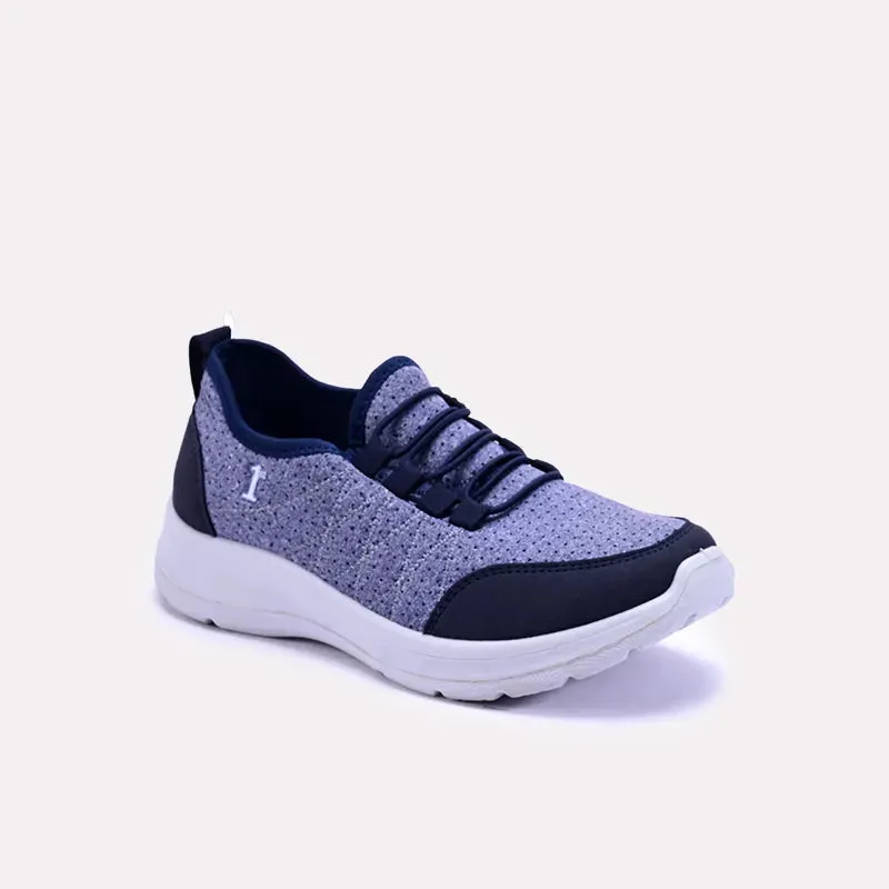 Gwyneth Blue Slip On Sneakers 0440729 Running Gear Road grip