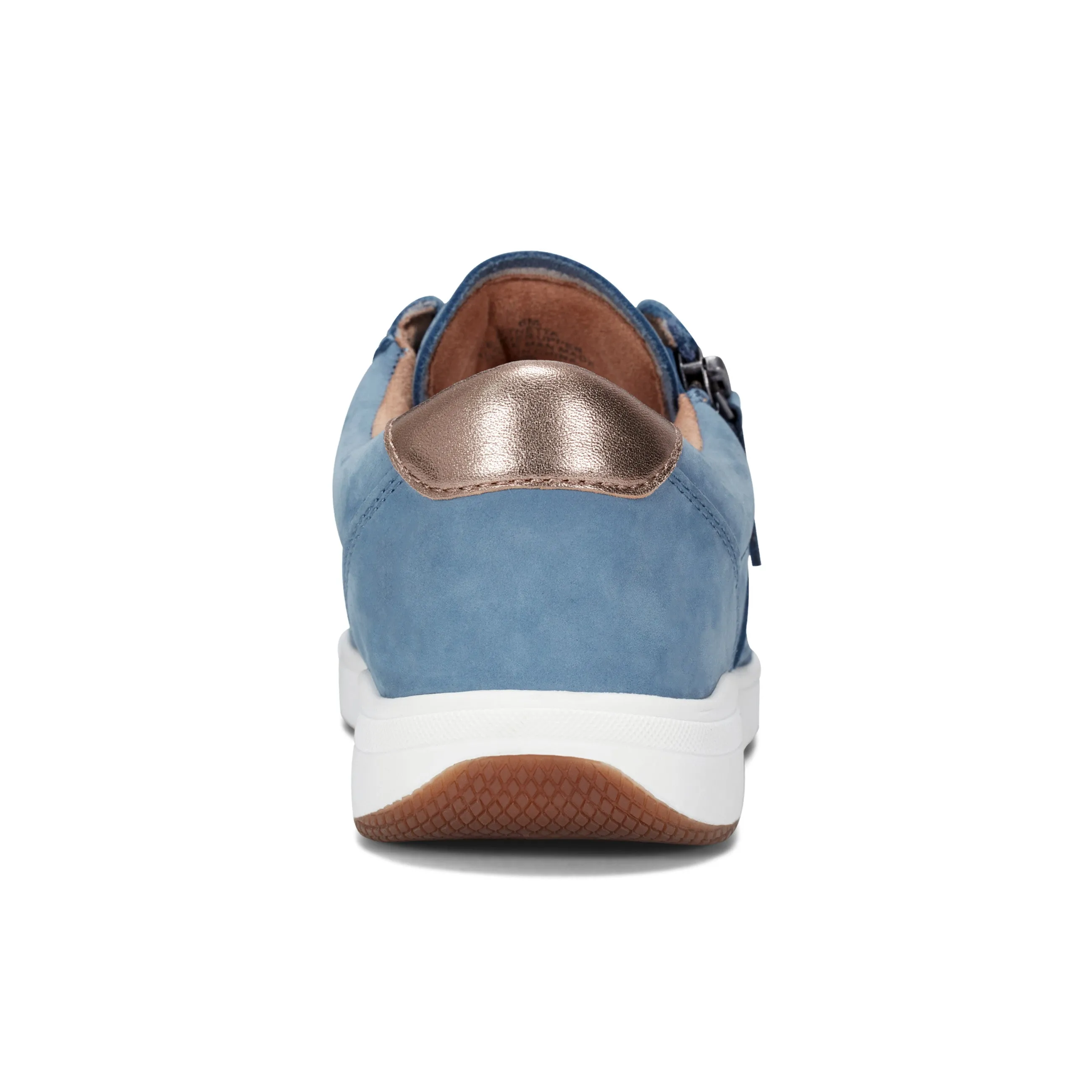 Cushioned Base Work Commute Netta Round Toe Casual Lace-up Sneakers