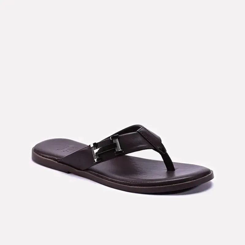 Quick And Easy Brown Hermes Flip Flops For Men 0150789