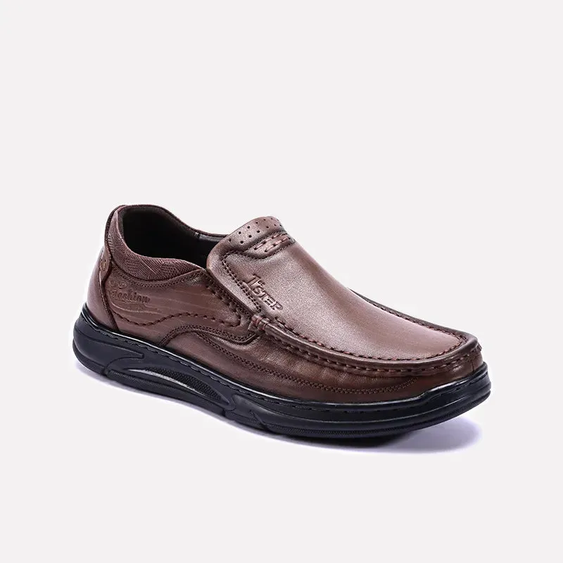 Neo Stride Brown Casual Shoes 0160498 Comfy Journey