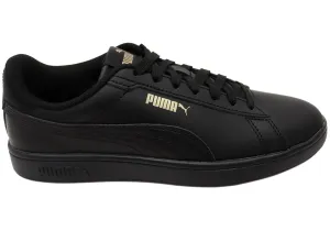 TPR Sole Motion Balance Puma Mens Smash 3.0 L Comfortable Black Lace Up Sneakers