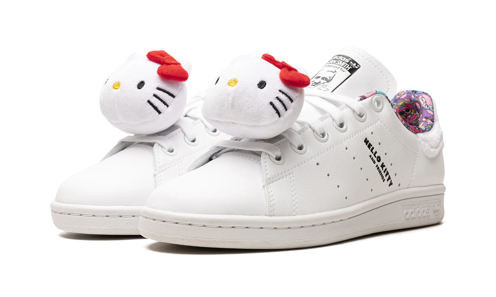 STAN SMITH WMNS "Hello Kitty" Canvas Construction Breathable mesh