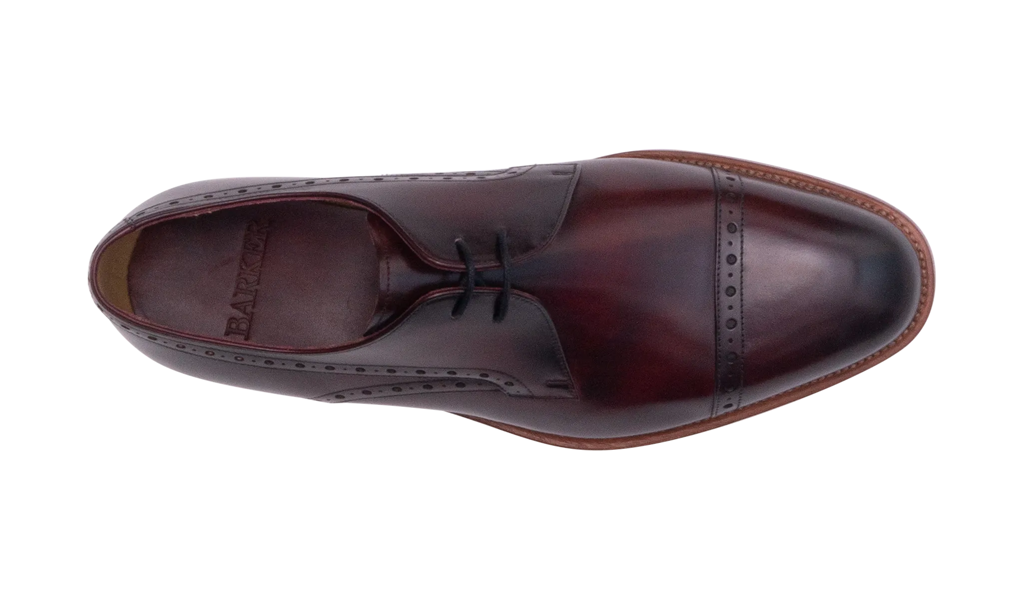 Wye - Hand Brushed Burgundy Marriage Fit Stable Movement