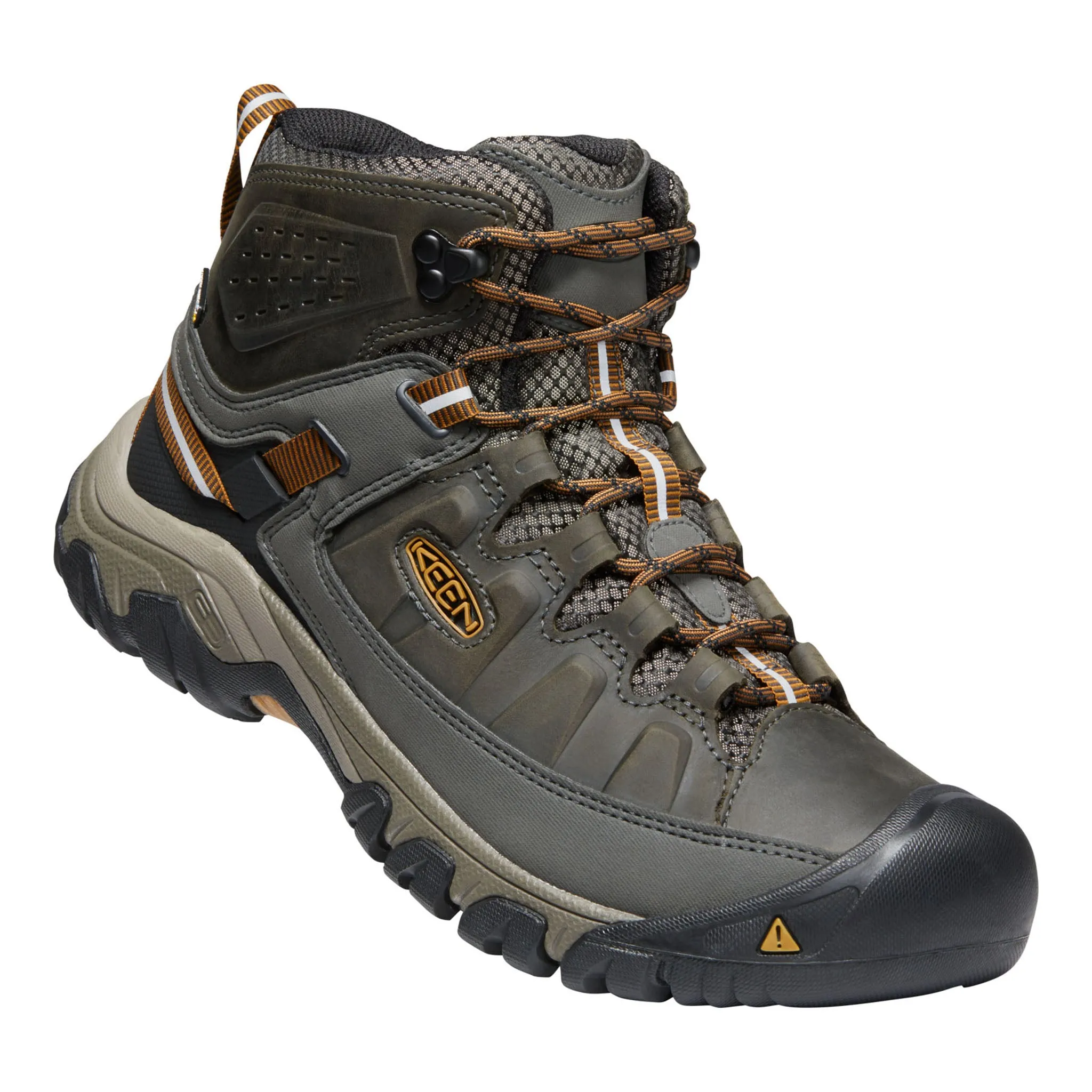 Snow Ride Pair Quick Men's Targhee III Waterproof Boot Black Olive/Golden Brown