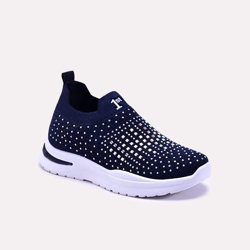 Trend-setting ease Tauria Blue Slip On Sneakers 0440746