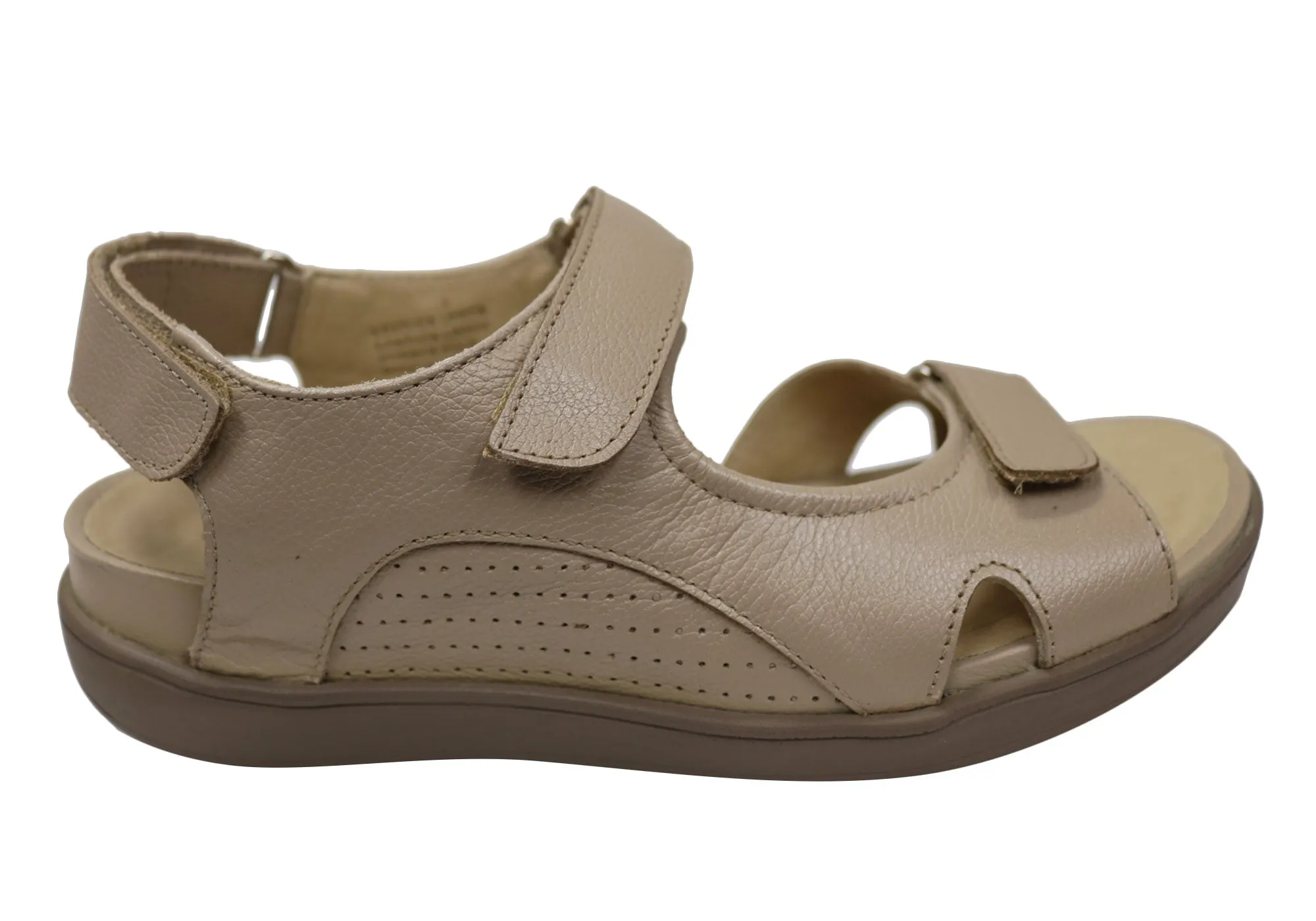 All Day Closed Toe Design Opananken Sunni Womens Comfortable Brazilian Leather Sandals