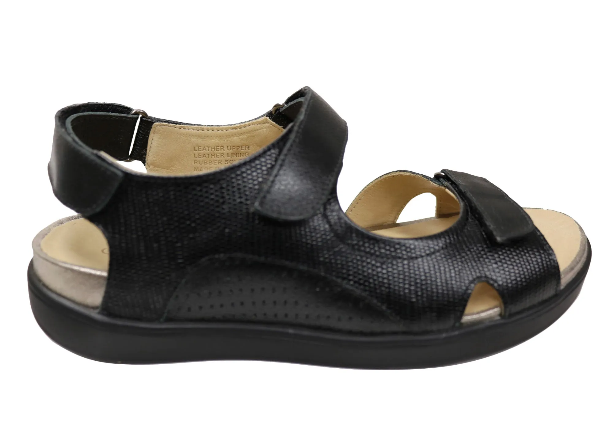 Walking support Compact Fit Opananken Sunni Womens Comfortable Brazilian Leather Sandals