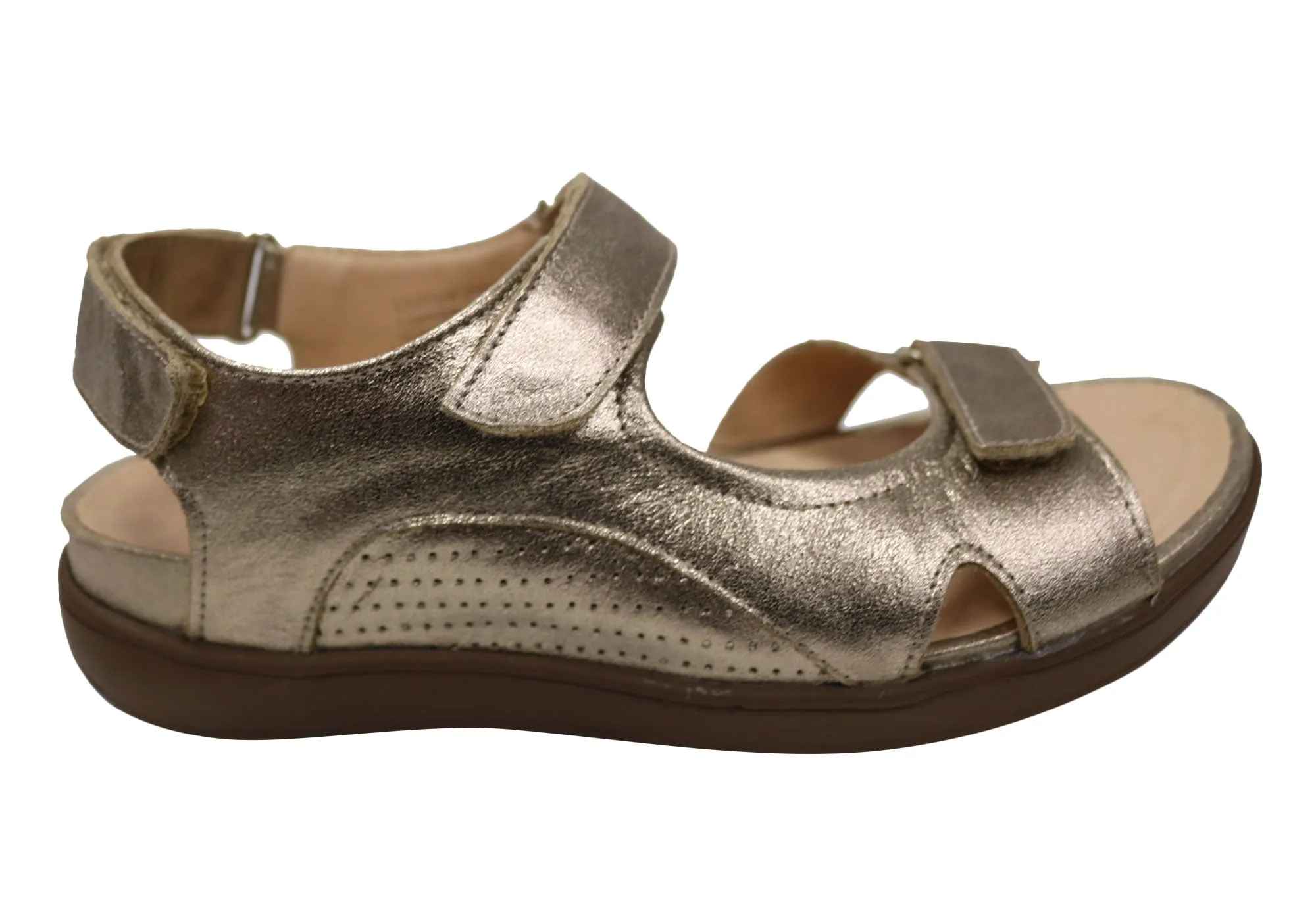 Opananken Sunni Womens Comfortable Brazilian Leather Sandals Arch Relief Wrap Tie