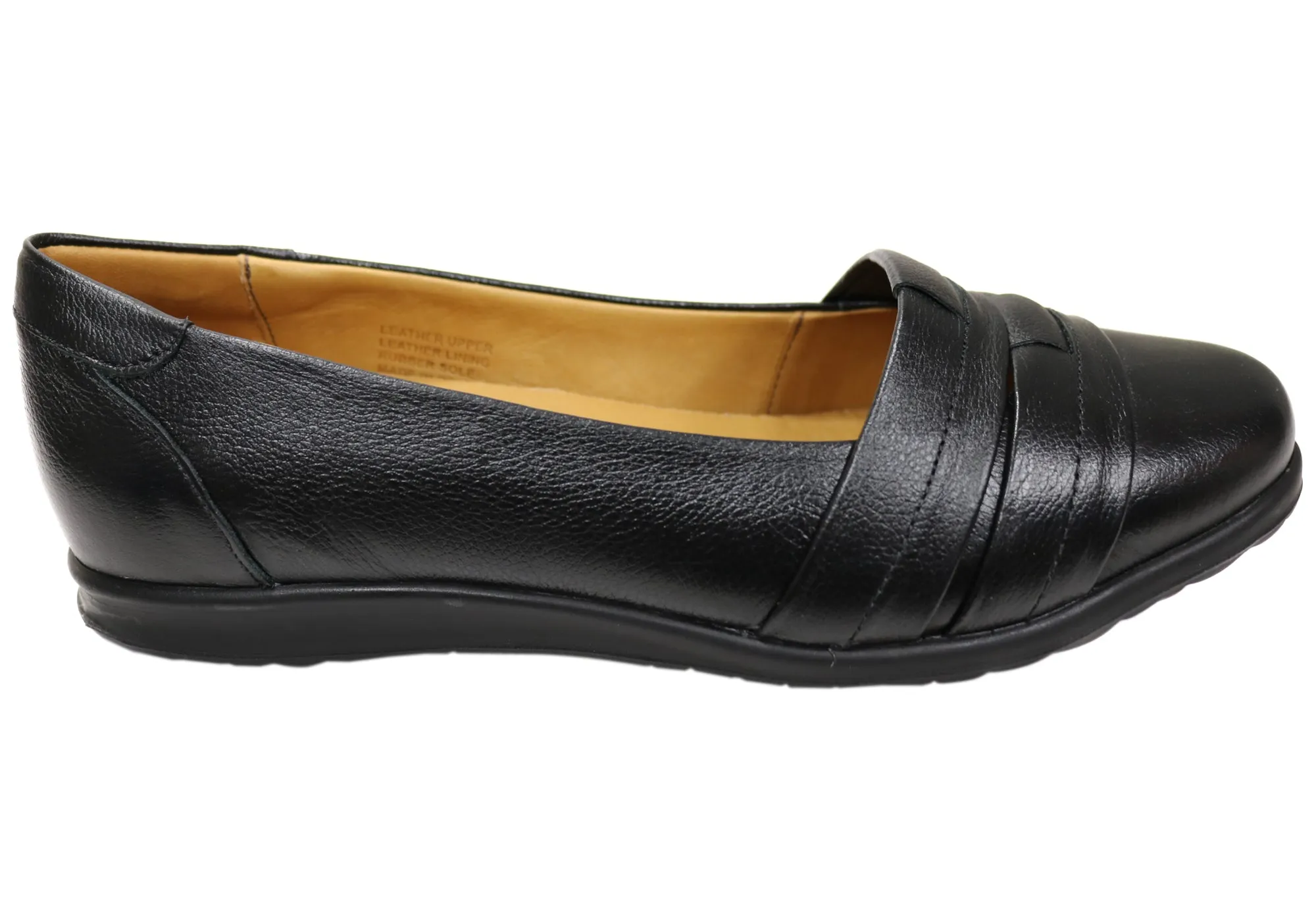 Waterproof Outdoor Travel Arch Fit Opananken Yasmine Womens Comfortable Brazilian Leather Flats Shoes
